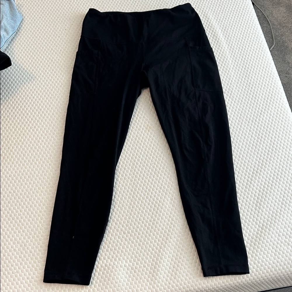 Black High-Waisted Leggings